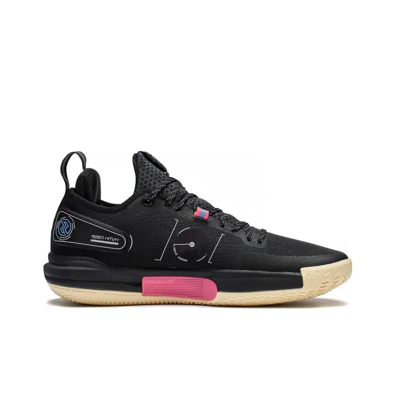 LiNing Speed 9 Premium Cushioning Anti-Slip And Wear-Resistant Coverage Support Low-Top Basketball Shoes Black-1