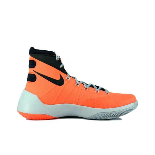 Nike Hyperdunk 2015 EP Cushioned Slip-Resistant High-Top Basketball Shoes Men's Orange-1