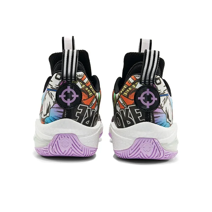 RIGORER Zhige 1.5 Low Top Performance Basketball Shoes Men's Electric Purple Space Blue-4