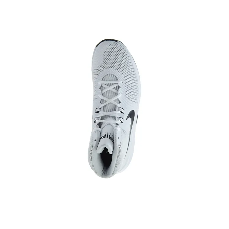 Nike Air Precision Basketball Shoes Men Mid Top White/Black-1