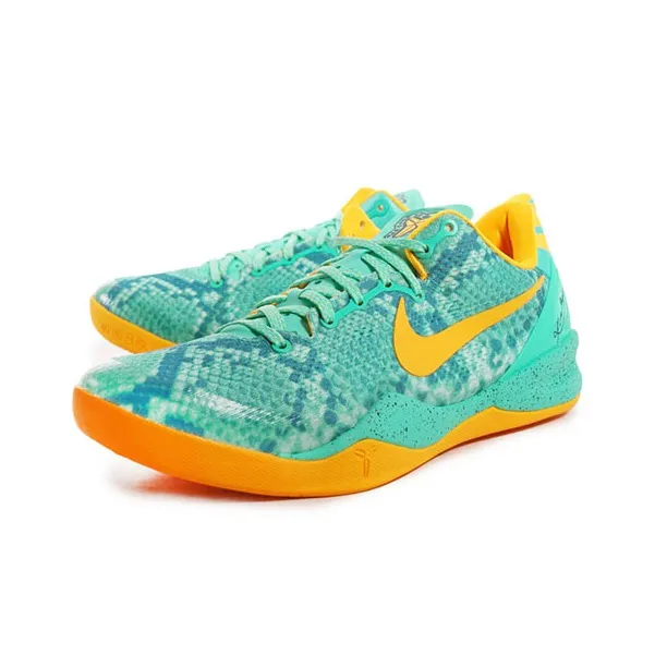 Nike Kobe 8 System Green Glow Laser Orange-2