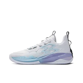 361° Big3 3.0 Ice Blade Low Top Performance Basketball Shoes Men's White Blue