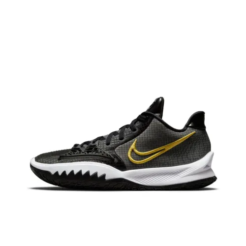 Nike Kyrie Low 4 Basketball Shoes Men Low-Top Black/Gold