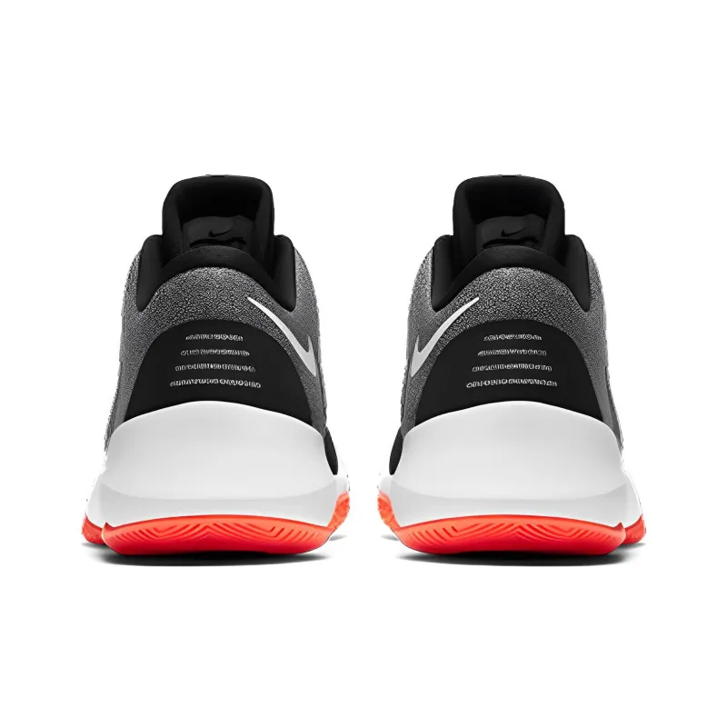 Nike Air Versitile 2 Cushioned Slip-Resistant Mid-Top Basketball Shoes Men's Gray Black-2