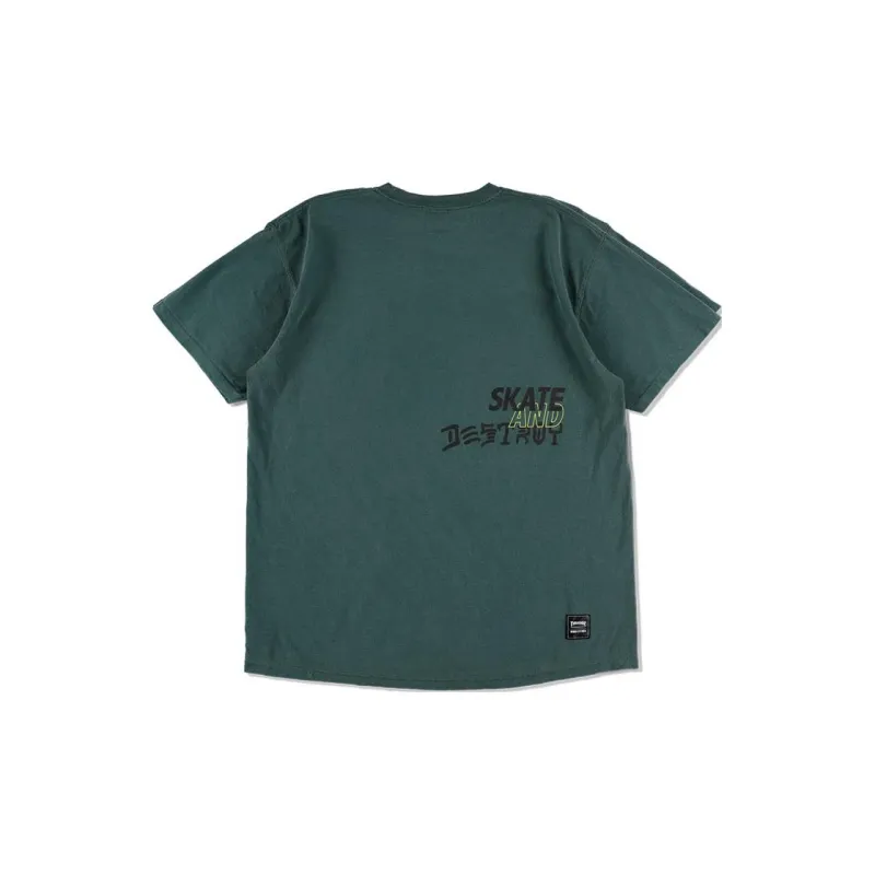 Wind And Sea X Thrasher X WIND AND SEA CO-TITLED SERIES T-Shirts Unisex Green-1