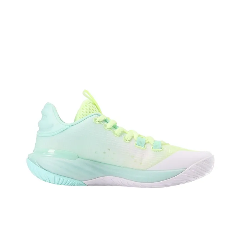 ANTA Basketball Shoes Men Low Top Fluorescent Night Green/Shallow Green-1