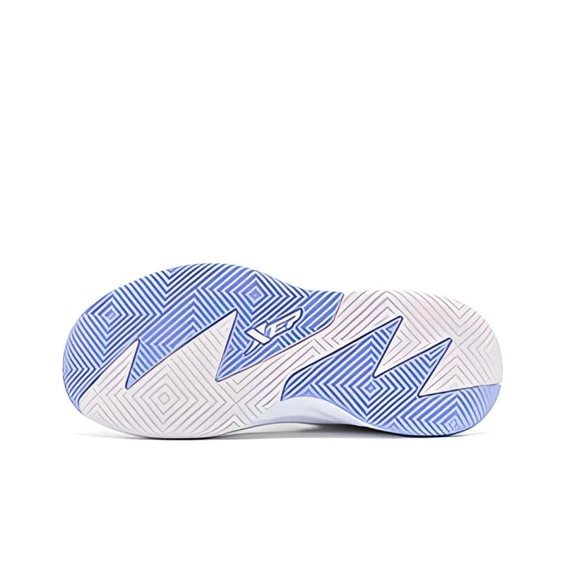 XTEP Transcendence Generation Cushioning Anti-Slip And Wear-Resistant Low-Top Basketball Shoes Men's Violet-2