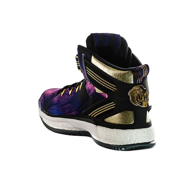 Adidas D Rose 6 Boost Purple Gold POIZON