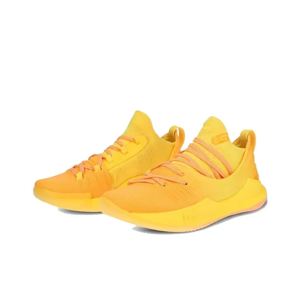 Under Armour Curry 5 Yellow Orange-2