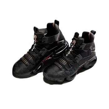 CHUSAN x Anta Non slip Lightweight High Top Basketball Shoes Men's Black