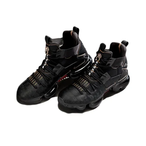 CHUSAN x Anta Non slip Lightweight High Top Basketball Shoes Men's Black