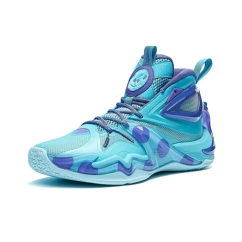 XTEP Cushioning, Slip Resistant, Abrasion Resistant, Breathable Coverage High Top Basketball Shoes Men-2
