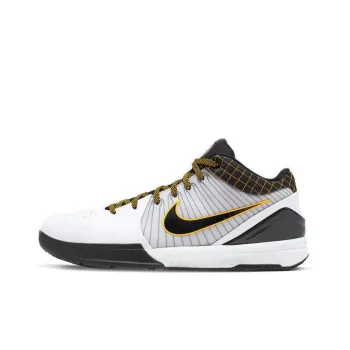 Nike Kobe 4 Protro White Black Del Sol