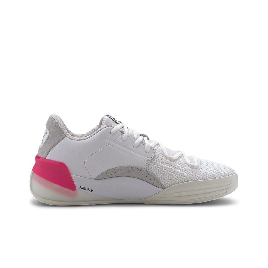 PUMA Clyde Hardwood White Pink POIZON