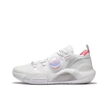 LINING The Whole City Is 8 Lite Basketball Shoes Men Low Top White/Blue/Purple