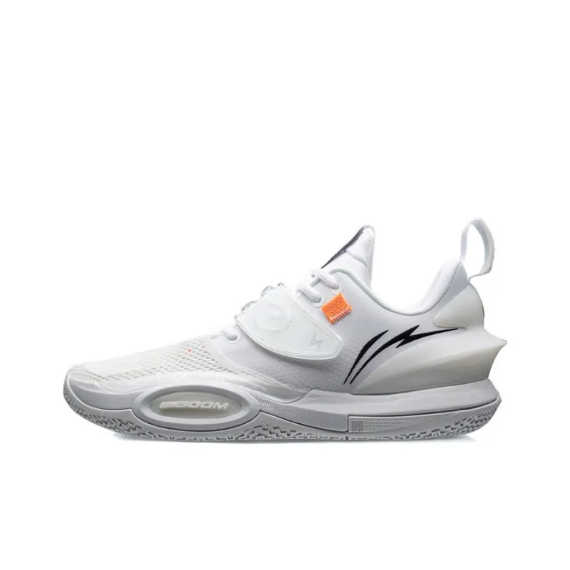 LiNing All City 10 V2 ' White Hot ' Anti-Slip Wear-Resistant Low-Top Performance Basketball Shoes White-0