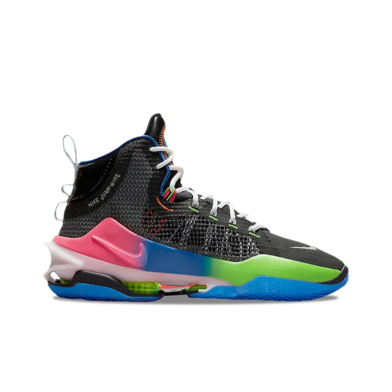 Nike Air Zoom G.T. Jump 1 Basketball Shoes Men High Top Black/Pink-1