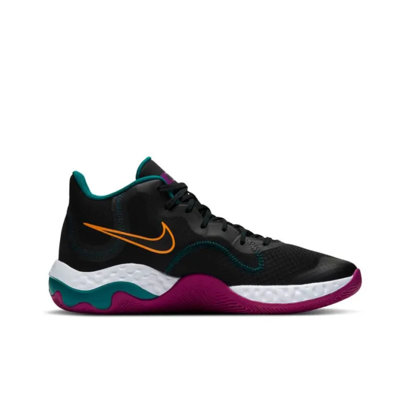 Nike Renew Elevate Black University Gold-1