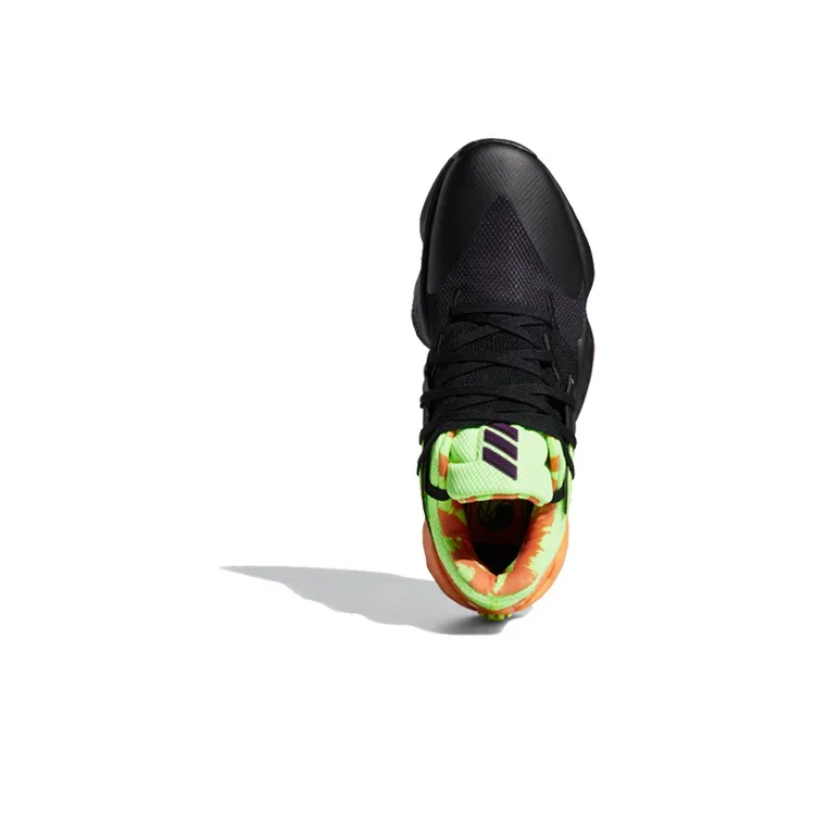 Adidas Harden Vol. 4 Black Green Orange-4