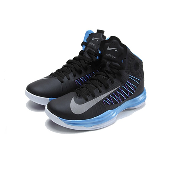 Nike Hyperdunk Plus Black Blue Glow POIZON