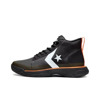 Converse Star Series Bb Mid Black Bold Mandarin