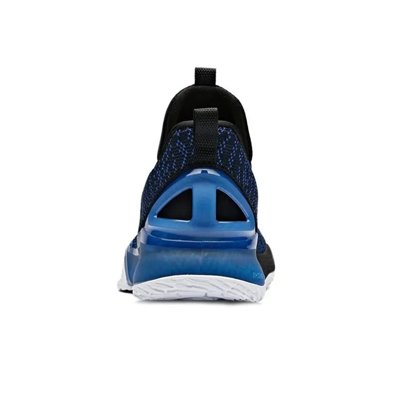 Anta KT Light KT Cushioning Anti Slip And Wear Resistant Low Top Performance Basketball Shoes Men's Blue Black-3