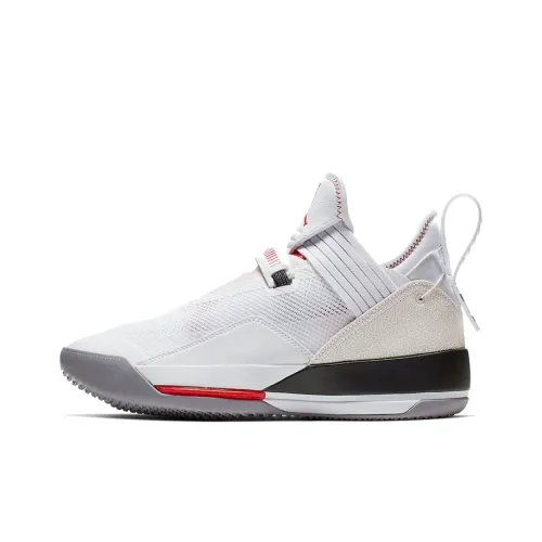 Jordan XXXIII SE White Gym Red Black