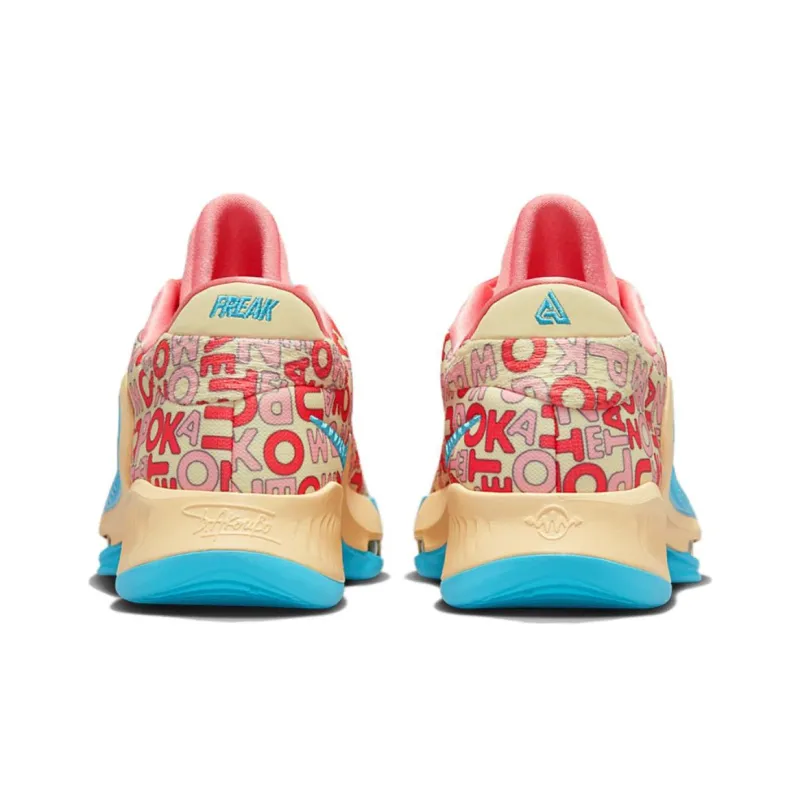 Nike Zoom Freak 4 EP 'Letter Bro Coral'-4