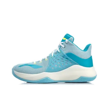 LiNing SONIC 7 Sonic Team Edition Cushioning Anti Slip And Wear Resistant Low Top Basketball Shoes Stone Blue