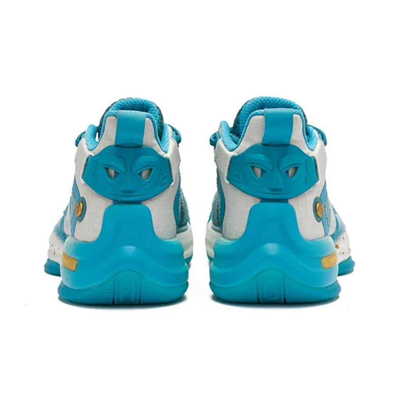 361° AG2 X Basketball Shoes Men Mid Top Glazed Celadon Green/Nebula Blue-4