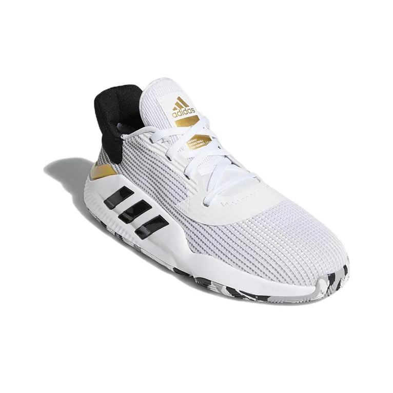 Adidas Pro Bounce 2019 Low Gca 'White Gold Mint'-2
