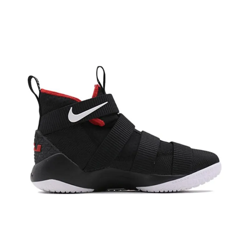 Nike LeBron Soldier Xi Ep 'Black White University Red'-1