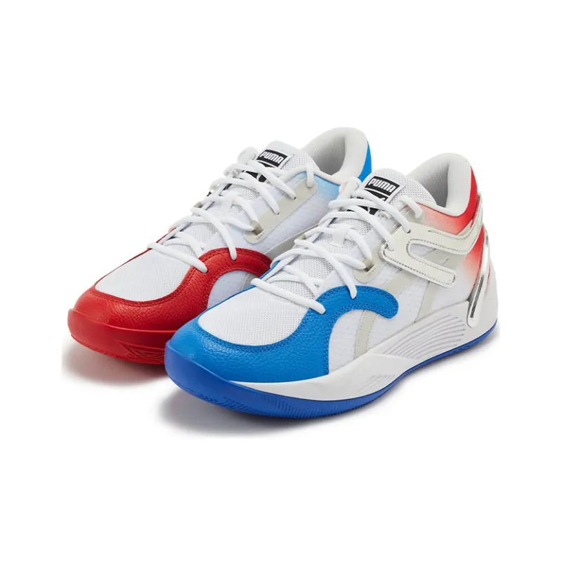 PUMA Trc Blaze Court 'White Blue Red'-2