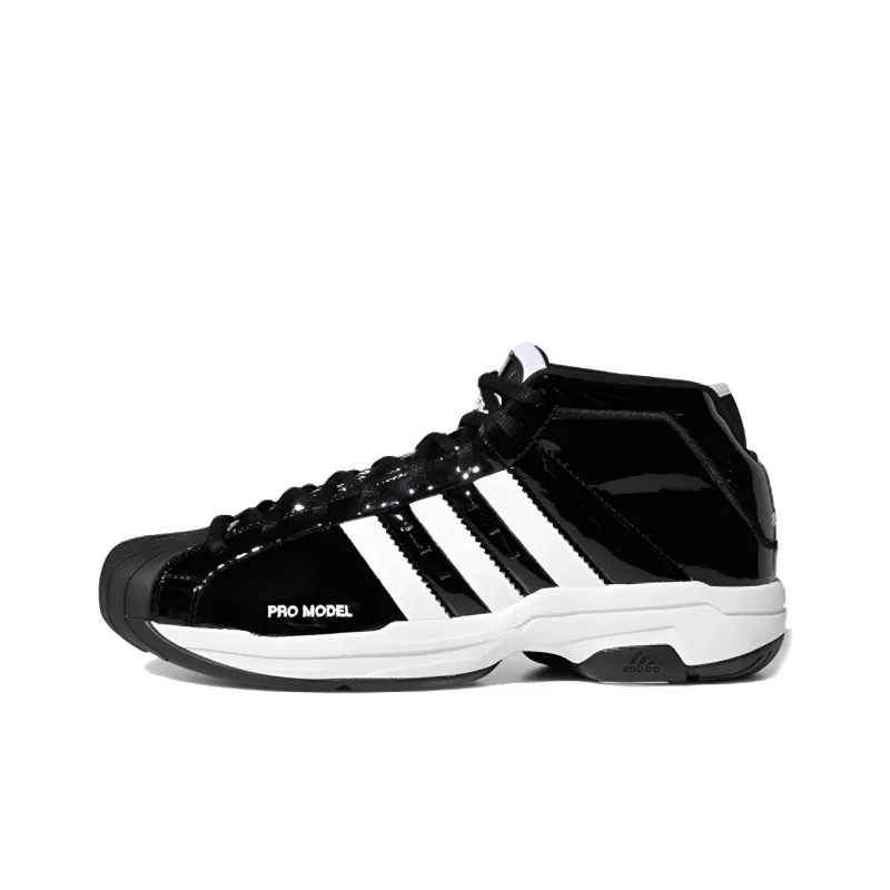 Adidas Pro Model 2G Core Black Cloud White-0