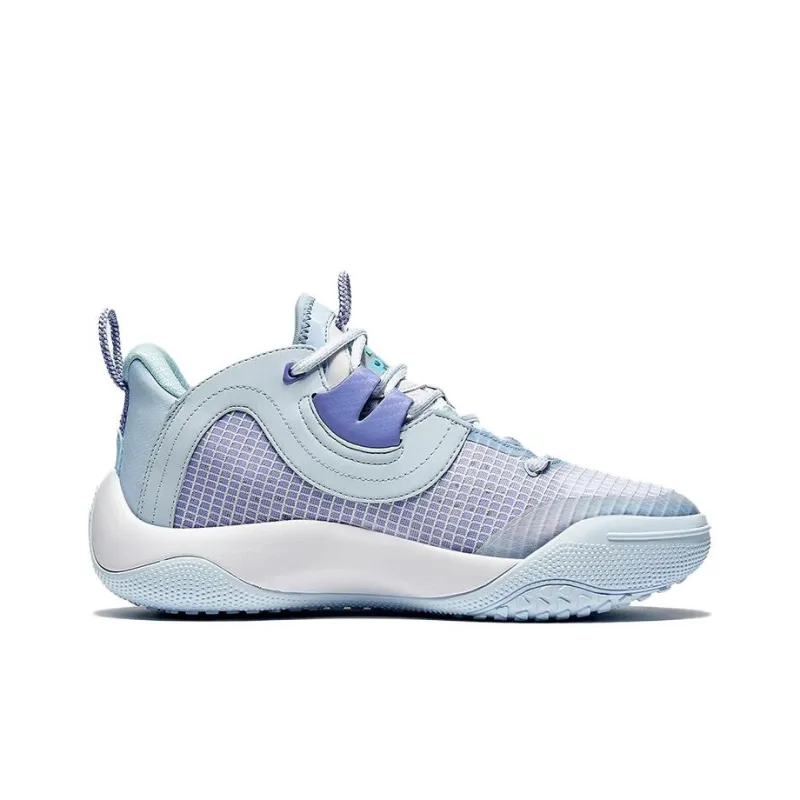 PEAK Star Move Anti Slip And Wear Resistant Breathable Mid Top Basketball Shoes Men's Fine Blue-1