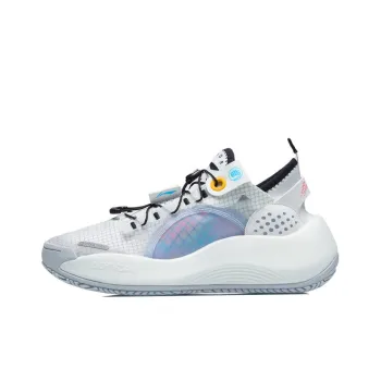 LINING Badfive Vintage Basketball Shoes Women's Low Top Standard White/Ivory