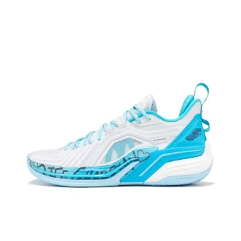 XTEP Jeremy Lin Three Generations Basketball Shoes Men Low Top Blue/White