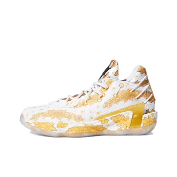 Adidas Ric Flair X Dame 7 Gca 'White Gold Metallic'