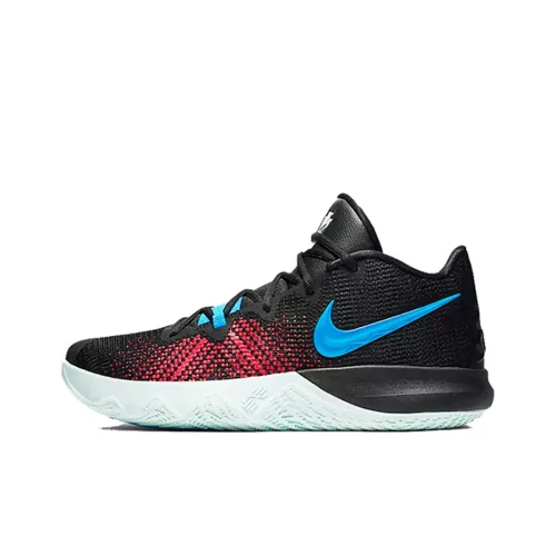 Nike Flytrap Basketball Shoes Unisex Low-Top Black/White/Red/Blue