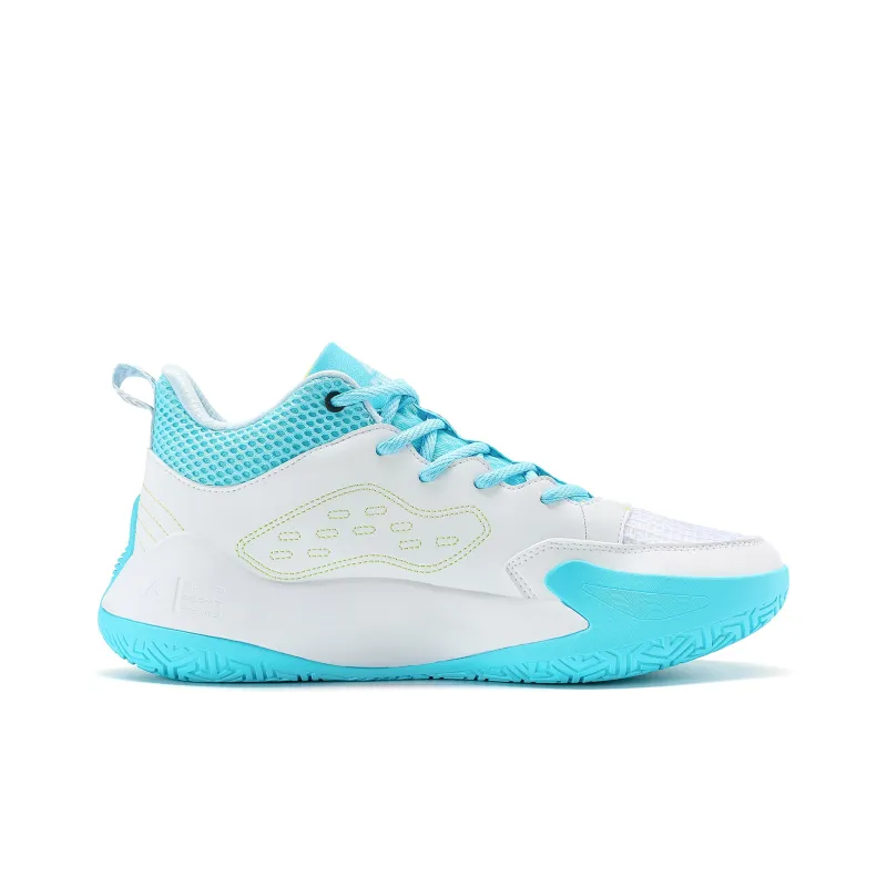 PEAK Sharp Marks Cushioning Anti Slip And Wear Resistant Low Top Basketball Shoes Men's Blue White Summer-1