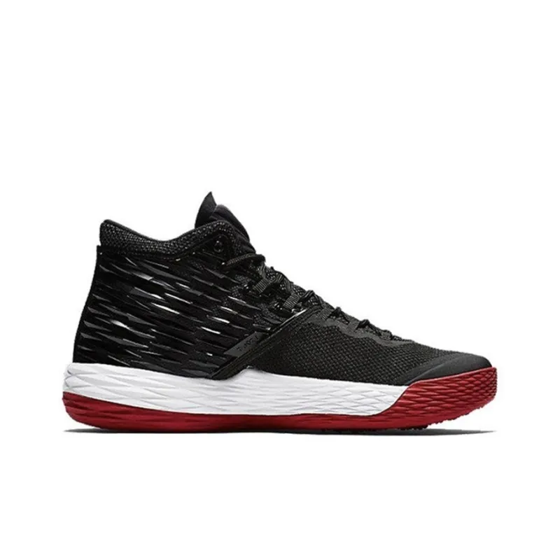 Jordan Melo M13 Black Gym Red White Anthracite-1