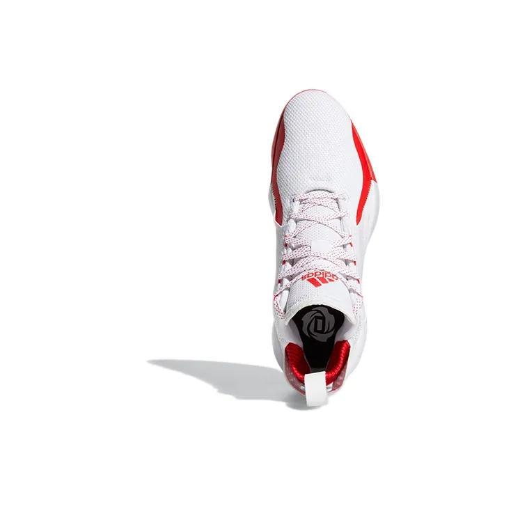 Adidas D Rose 773 Cloud White Vivid Red-4