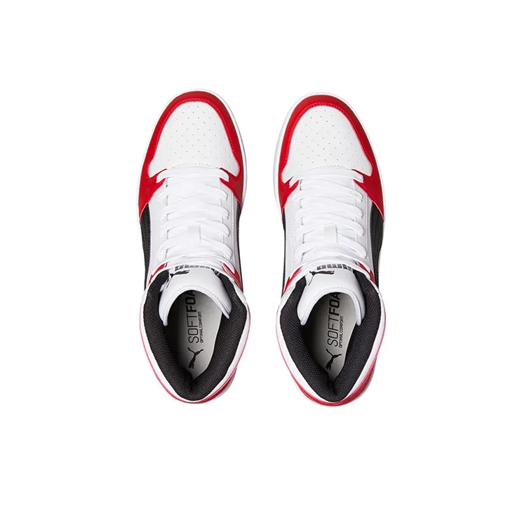 PUMA Rebound LayUp Sl 'White High Risk Red'-3