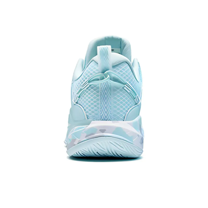 XTEP JLIN TEAMV2 Cushioning, Slip Resistant, Abrasion Resistant, Coverage, Support Low Top Basketball Shoes Blue Purple-2