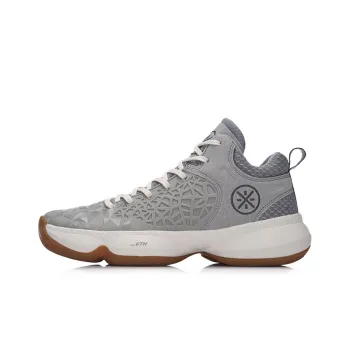 LiNing The Sixth Man 2 Way Of Wade Basketball Shoes Unisex Gray White