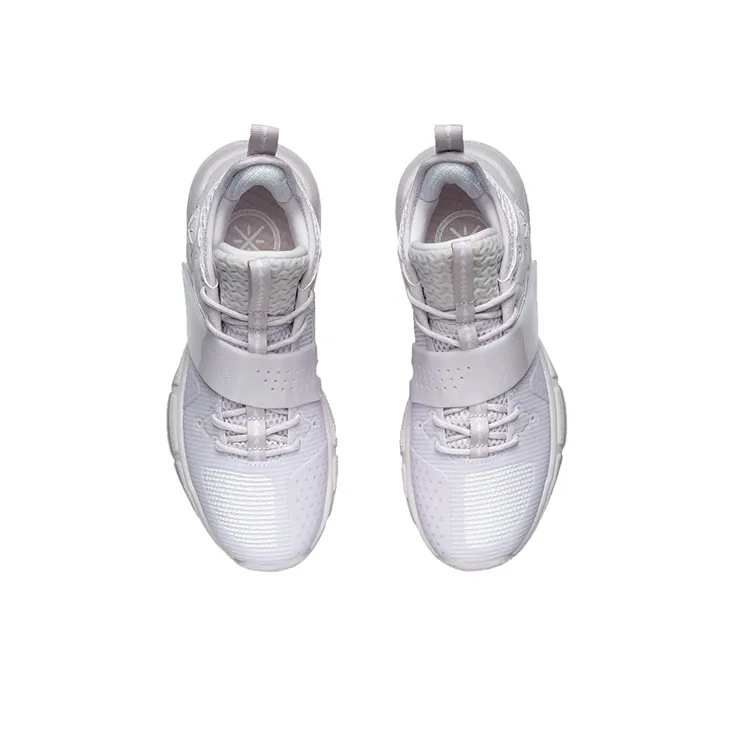 LiNing Wade Block Cushioning Anti Slip And Wear Resistant Low Top Basketball Shoes Pink-3