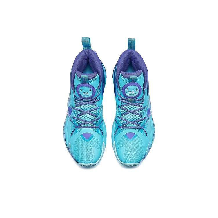 XTEP Cushioning, Slip Resistant, Abrasion Resistant, Breathable Coverage High Top Basketball Shoes Men-4