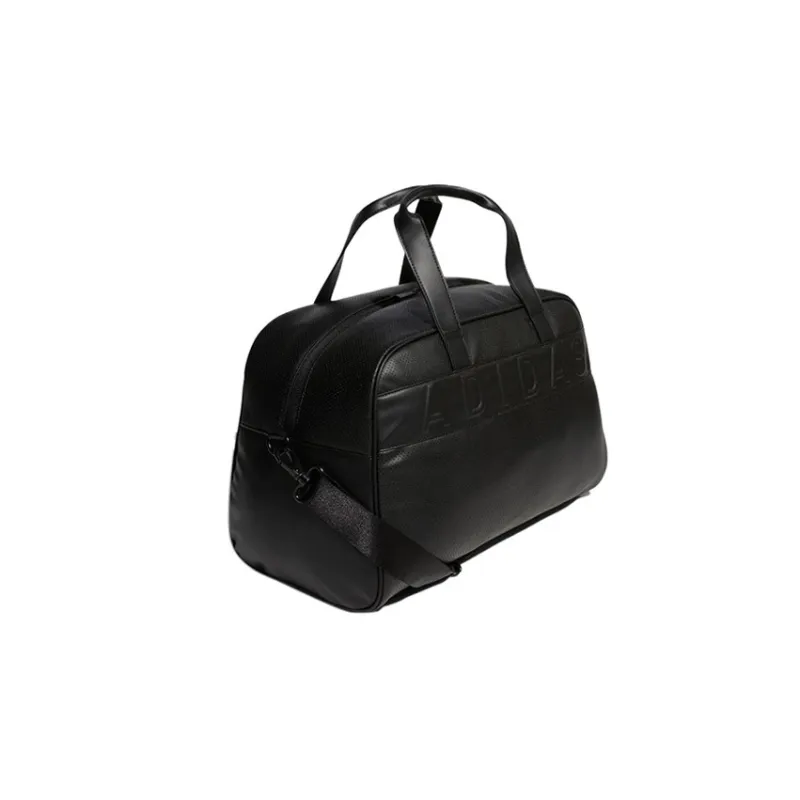 Adidas Synthetic Leather Boston Bag Shoulder Bag Crossbody Bag Handbag Regular Women's Black-1