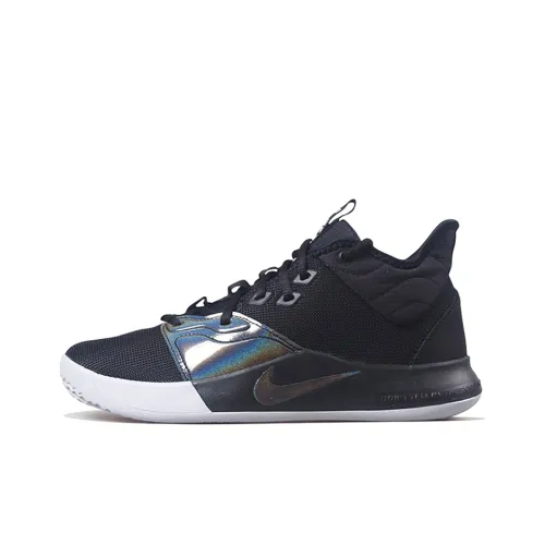 Nike PG 3 Basketball Shoes Men Low-Top Black/White