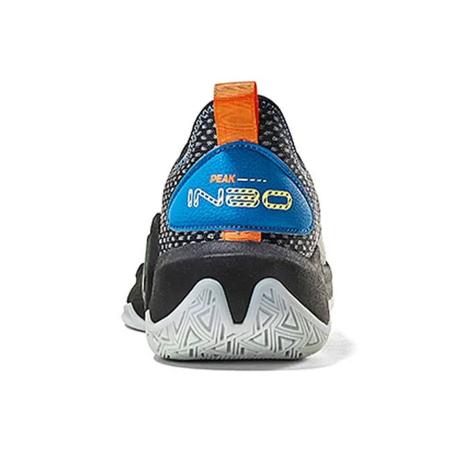 PEAK Sonic Boom 1.0 Cushioning Anti Slip And Wear Resistant Coverage Support Low Top Basketball Shoes Men's Black-2